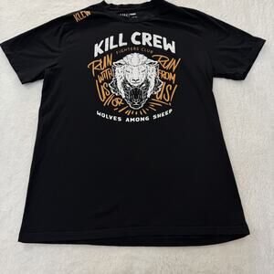 KLCW Kill Crew Porrada Series Fighters Club Wolves Among Sheep S/S T-Shirt XL